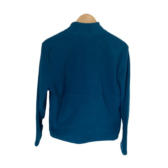 Avalanche Blue 1/4 Zip Textured Fleece Sweatshirt NWT Size S - Picture 2 of 9